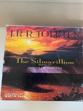 J.R.R. Tolkien The Silmarillion Audiobook Boxed Set Complete Unabridged Martin